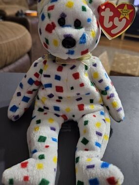 TY 2K The Bear Wuth Multiple Tag Errors- Retired Rare TY Beanie Baby Vintage